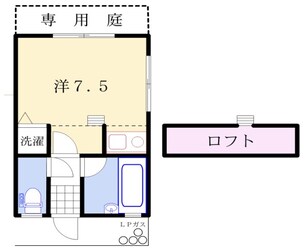 Mハイツ城北の物件間取画像